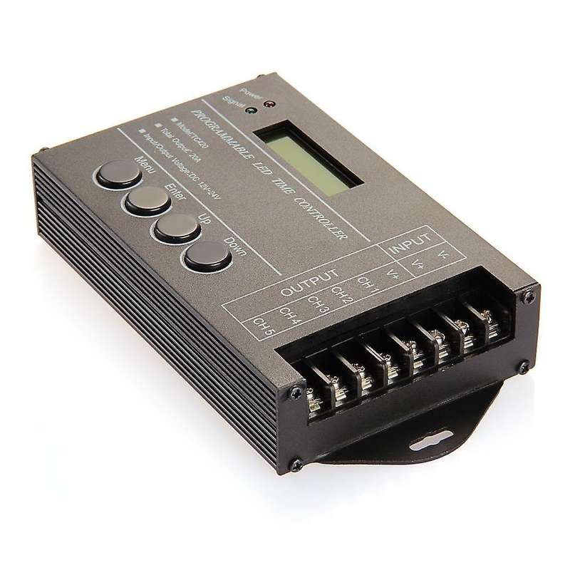 20a Programmable Timer Controller Dc12-24v for Led Rgb / Monochromatic Stripes