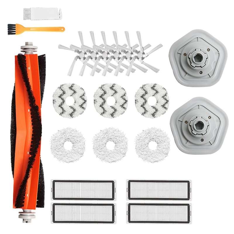 Main Side Brush Filter and Mop Pads for Xiaomi Dreame Bot W10
