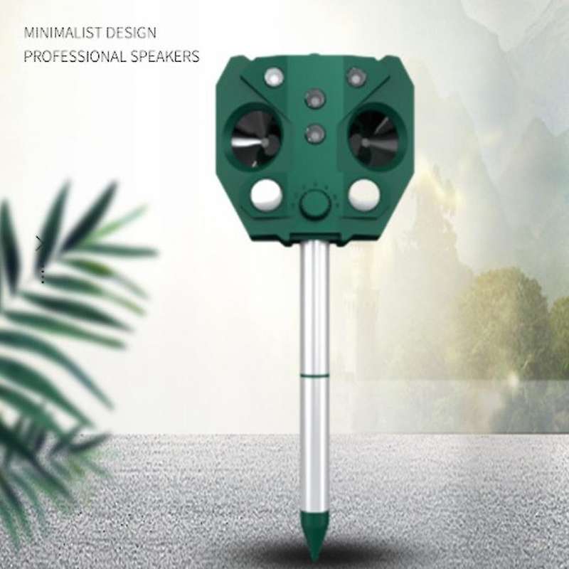 Outdoor Ultrasonic Animal Repellent Solar Powered Pigeon Scarer