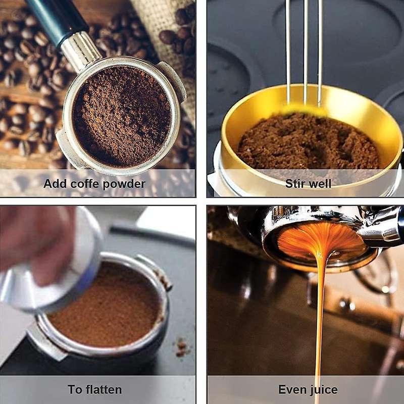 Espresso Coffee Stirrer, Espresso Stirring Distribution Tool, Red