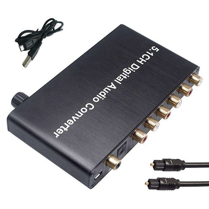 5.1ch Digital Audio Converter Dts / Ac3 Spdif Input to 5.1 Decoder