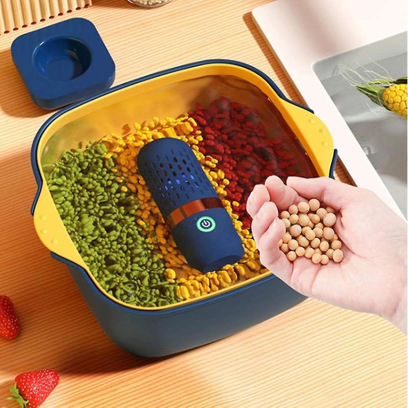 Capsule Shape Fruit Vegetable Machine Protable Cleaner Machine