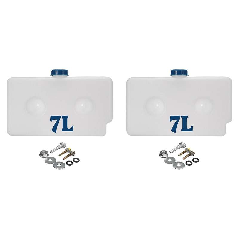 2x Universal 7l Plastic Fuel Tank Motorhome Parking Heater Tool