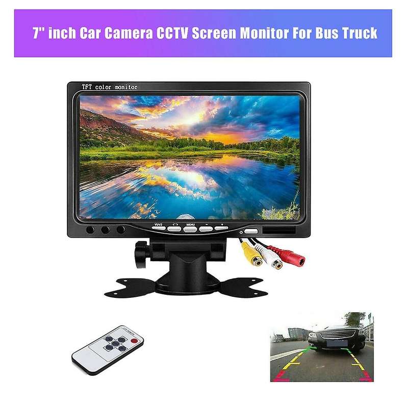 9v-36v 7inch Tft Lcd Color Screen Monitor for Car Rear View Camera
