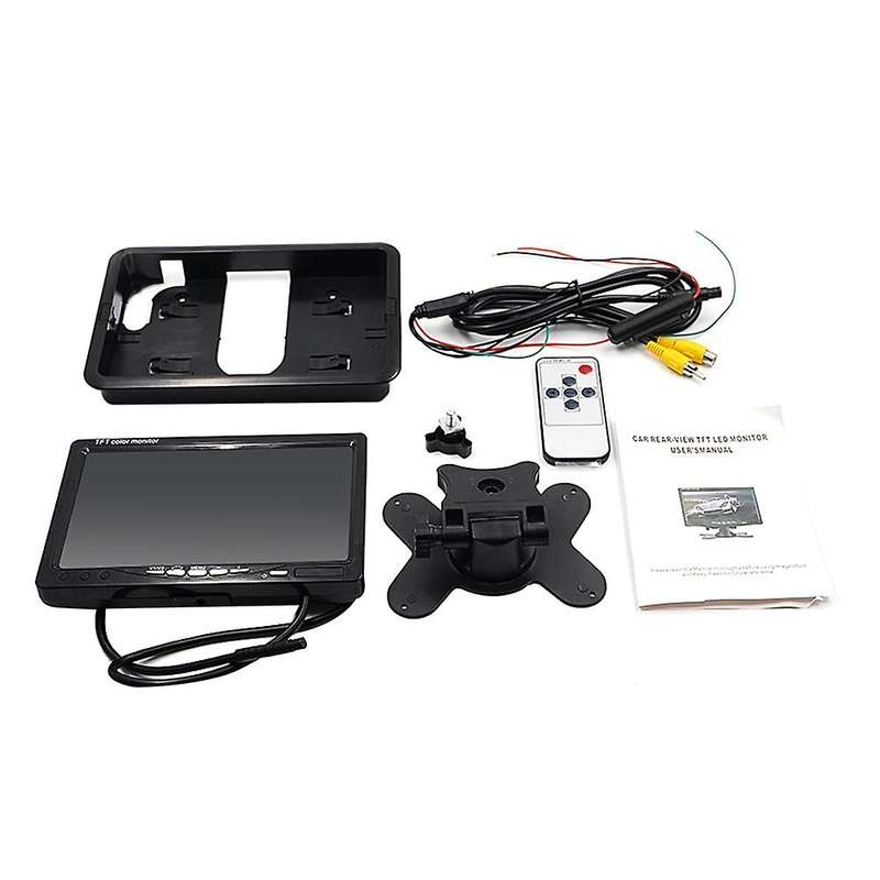 9v-36v 7inch Tft Lcd Color Screen Monitor for Car Rear View Camera