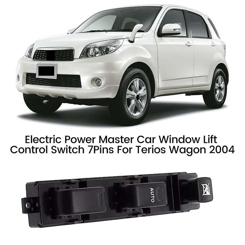 Car Window Lift Control Switch 7pins for Daihatsu Terios Wagon 2004