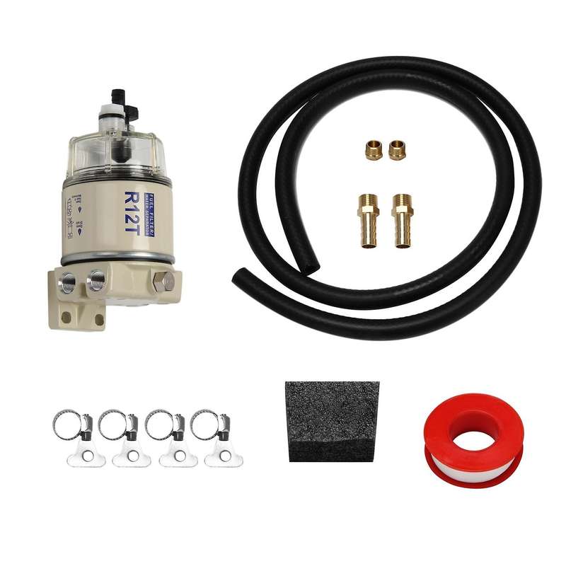 R12t Fuel Filter Water Separator Kit - Marine Fuel Filter Fit Engine