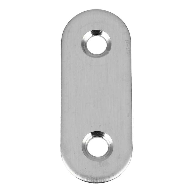 Flat Mending Plates Repair Fixing Joining Brackets 40x15mm 200pcs