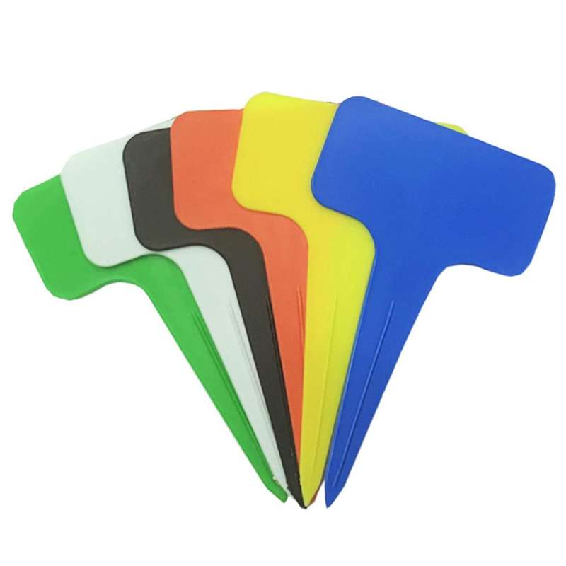 Plastic Plant Labels T-type Garden Tags Plants Waterproof Plant