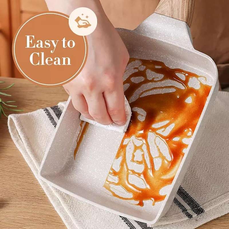 Non Stick Tamagoyaki Pan Square Pan Japanese Style Omelet Pot