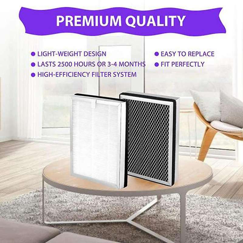 Hepa Filter Replacement for Medify Ma-25 Air Purifier 4-pack