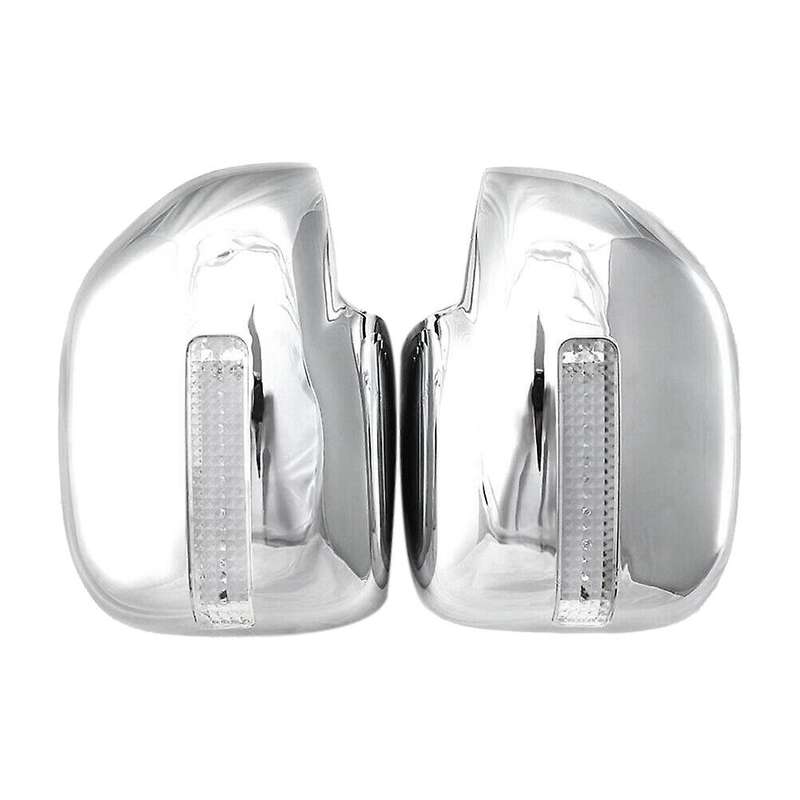 For Toyota Side Rearview Mirror Cover Cap with Turn Signal Light