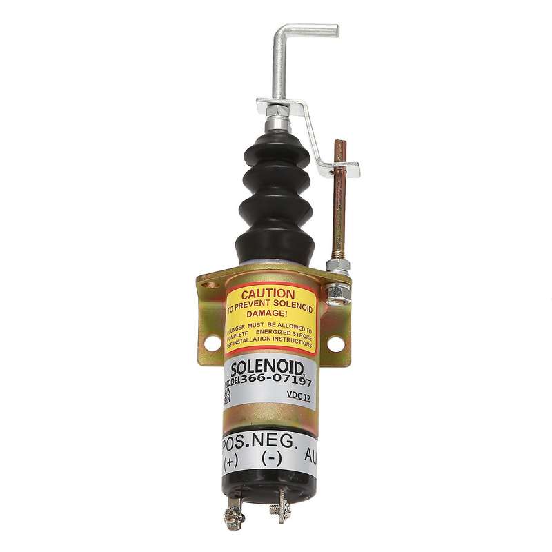 1502-12c7u2b2s1 Sa-3405t 366-07197 2 Pins 12v Stop Solenoid Valve
