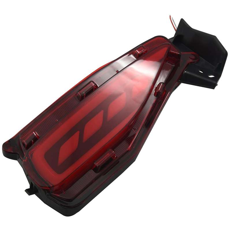 1 Pair Led Rear Bumper Reflector Brake Tail Light Lamp Fits 2015-2017