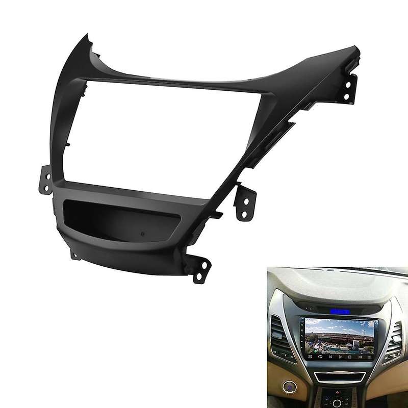 2x 2din Car Radio Fascia for Hyundai Elantra 12-15 Dvd Stereo Frame