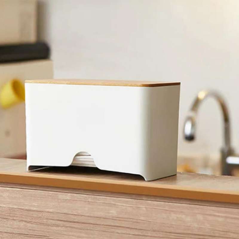 2x Mask Storage Box Dust-proof Moisture-proof Pollution-proof White