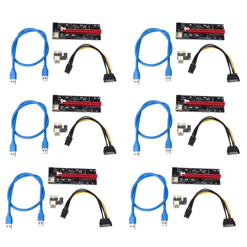Ver009 Usb 3.0 Pci-e Riser Ver 009s Express 1x 4x 8x 16x Extender