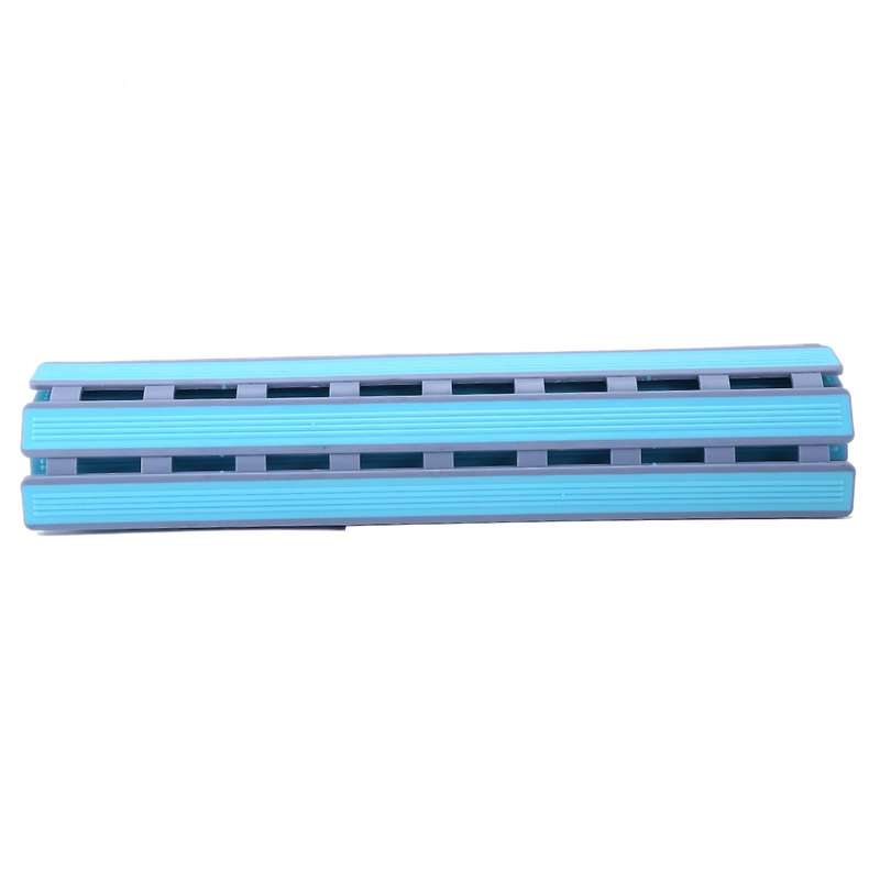 Non Slip Bath Mat with Suction Cups (16x25inch) (blue)