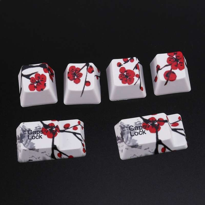 110 Keys Pbt Keycap Dye-sublimation Plum Profile Key Cap Us