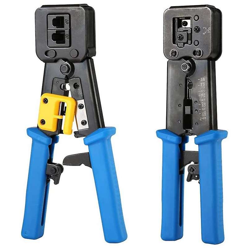 Crimp Tool Kit Network Cable Tester and Crimper for Rj45/rj12 Regular