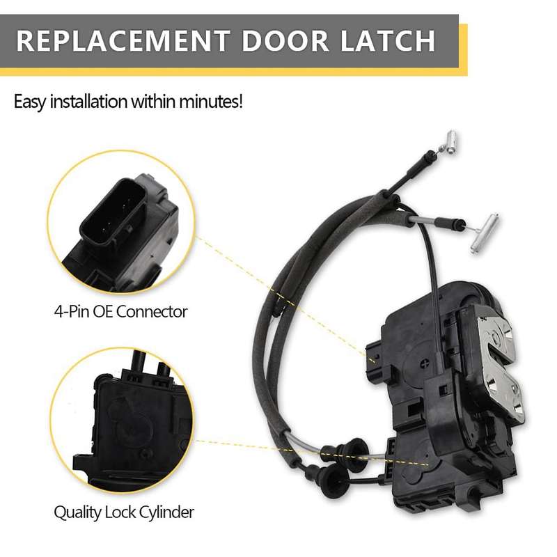 Door Lock Latch Actuator Rear Left for Hyundai Sonata 2011-2015