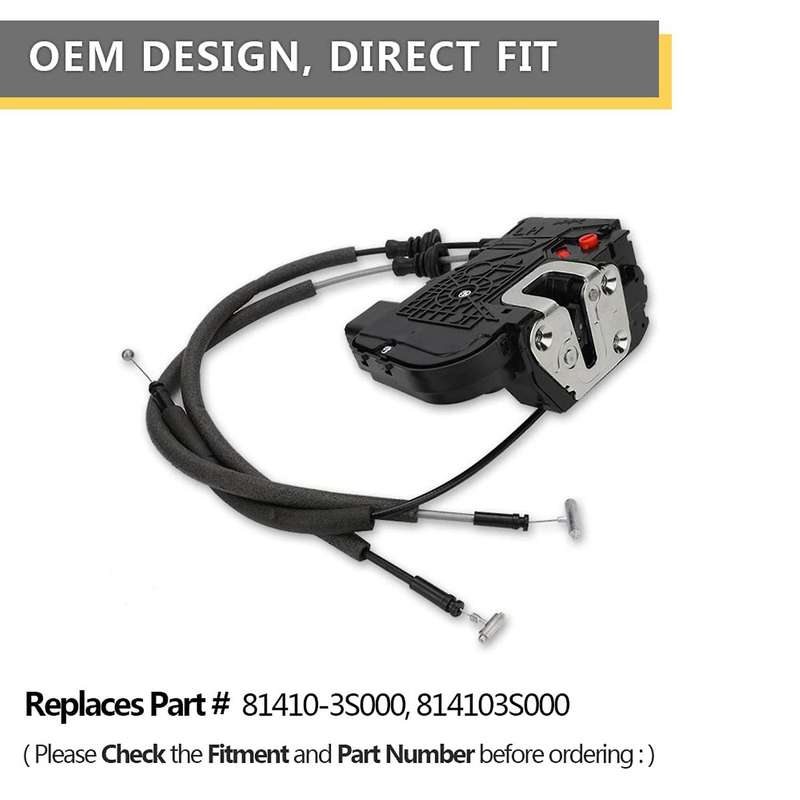 Door Lock Latch Actuator Rear Left for Hyundai Sonata 2011-2015