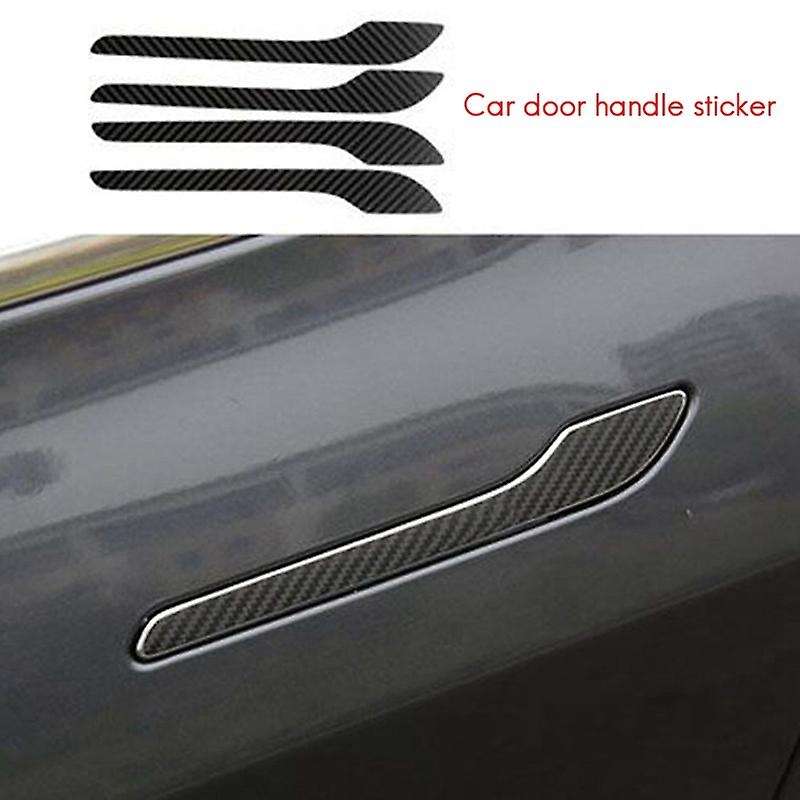 37pcs Car Interior Decorative Sticker 5d Glossy Carbon Fiber Trim