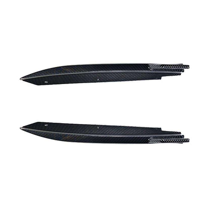 For Bmw Rear Bumper Lip Angle Diffuser Splitter Spoiler Carbon Fiber