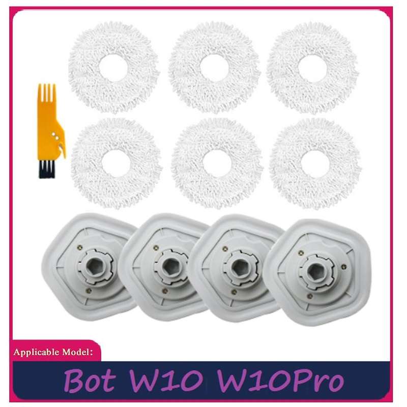 11pcs Replacement Spare Parts for Xiaomi Mop Cloth Cleaning Brush