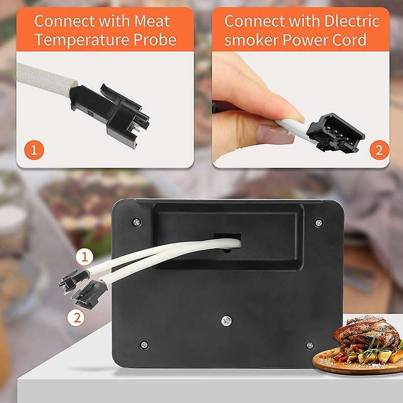 Digital Thermostat Panel Kit Replacement with Electric Smoker A
