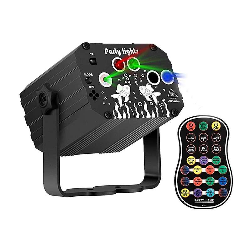 Dj Party Light Stage -northern Light Effect Rgb Lighting,plugged In