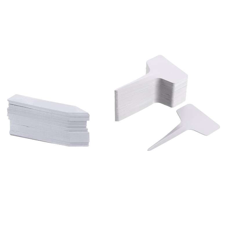 1000 Pcs 4 Inch Plant Tags Garden Nursery Labels Plastic White