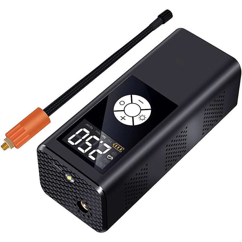 Portable Air Pump 2000ma Tire Inflator for Bicycle Tires,wired