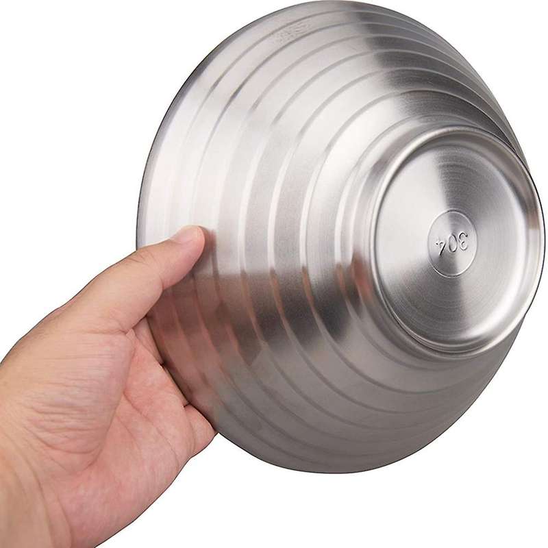 2 Piece Double Wall Bowls for Salad Noodle Soup Fruit (8.66-inch))