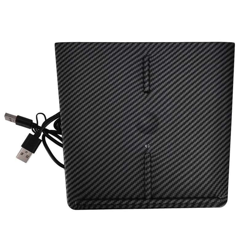 Carbon Fiber Wireless Charger Usb Port