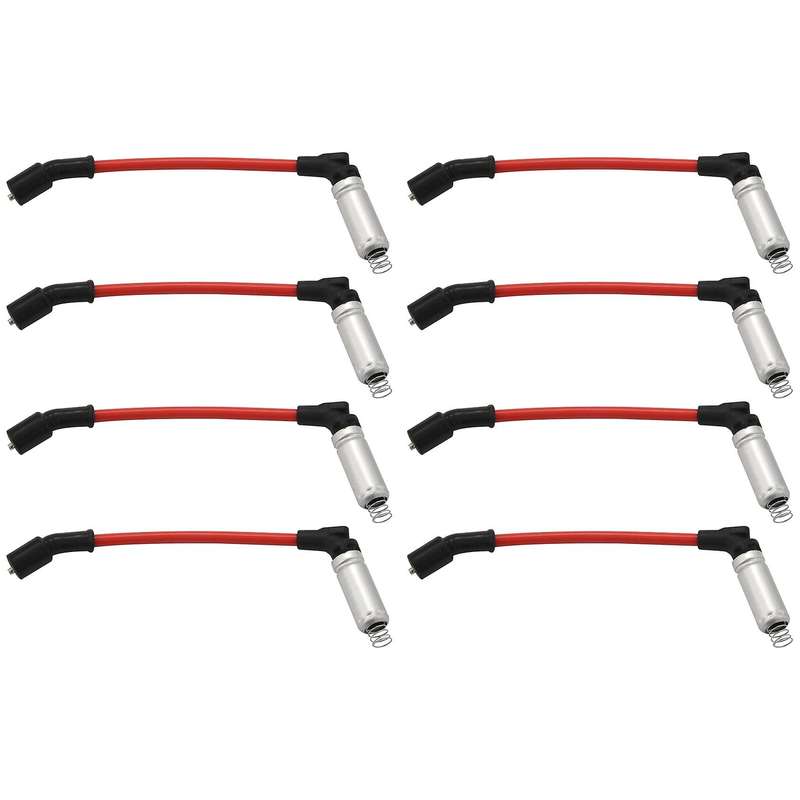 8 Pcs Master 10mm Racing Performance Spark-plug Wires