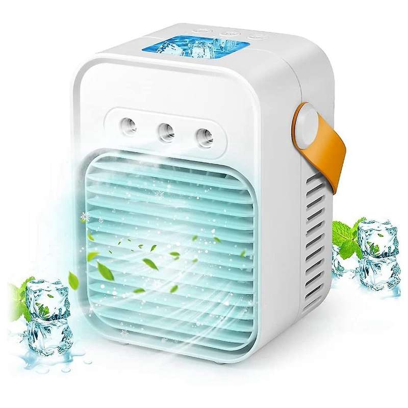 Cordless Personal Air Cooler with 3 Speeds 7 Colors, for Room Office