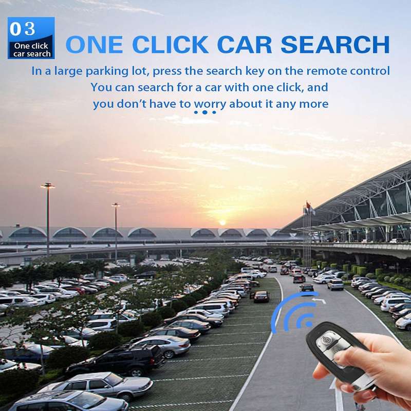 Car Wireless Remote Control Into Rfid One Click Start System Reminder