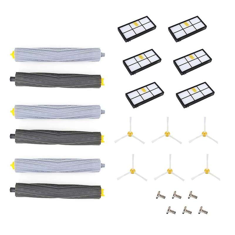 Main Rubber Brush Rolling Brush Side Brush Filter Mesh Accessories