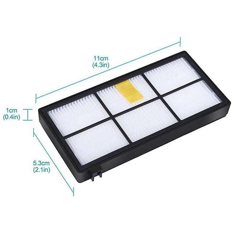 Main Rubber Brush Rolling Brush Side Brush Filter Mesh Accessories