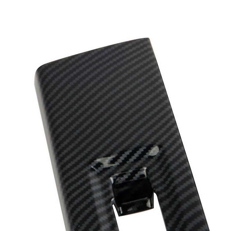 Car Carbon Fiber Abs Glass Lift Frame Decoration Cover Trim Stickers