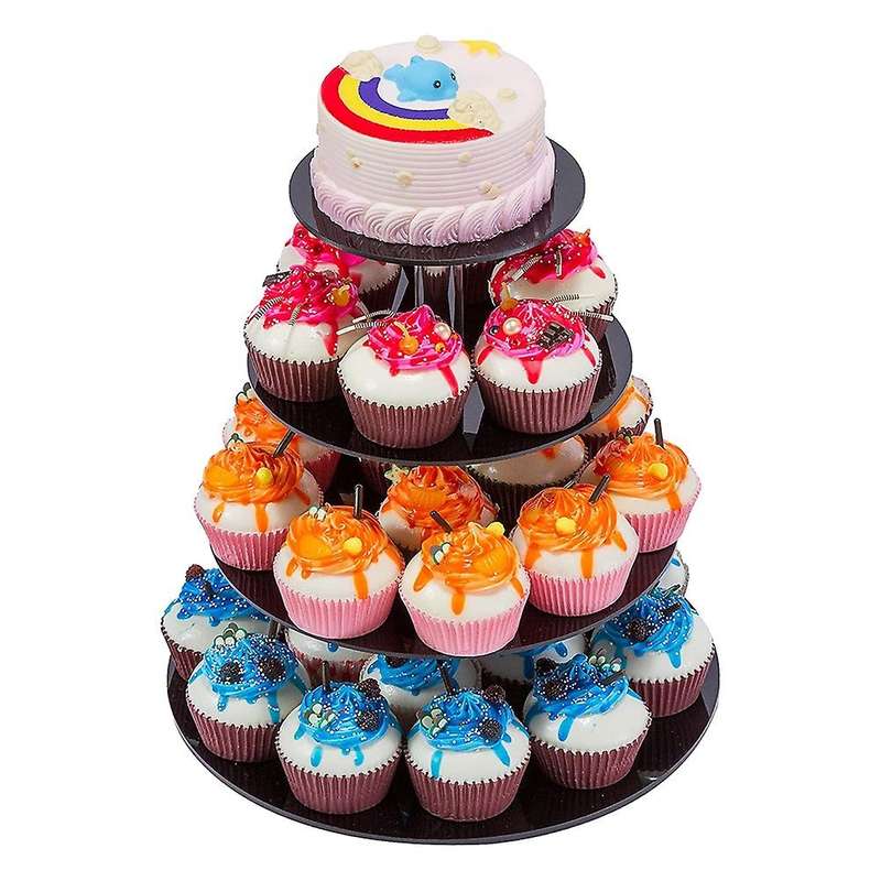 4 Tiers Round Cupcake Stand,for Wedding,birthday,party,baby Shower