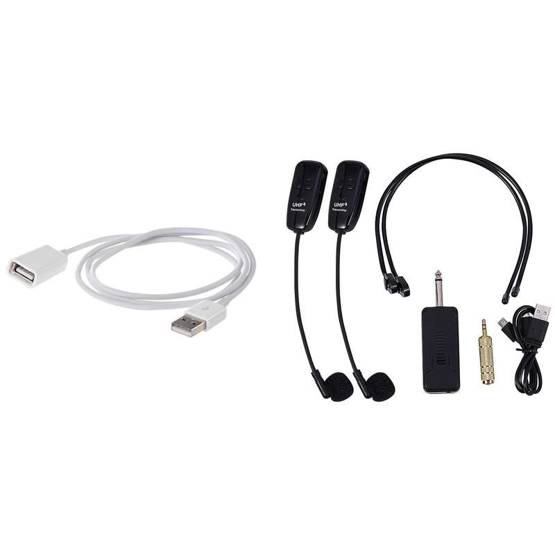 Usb A Male to A Female M/f Extension Cable White 40