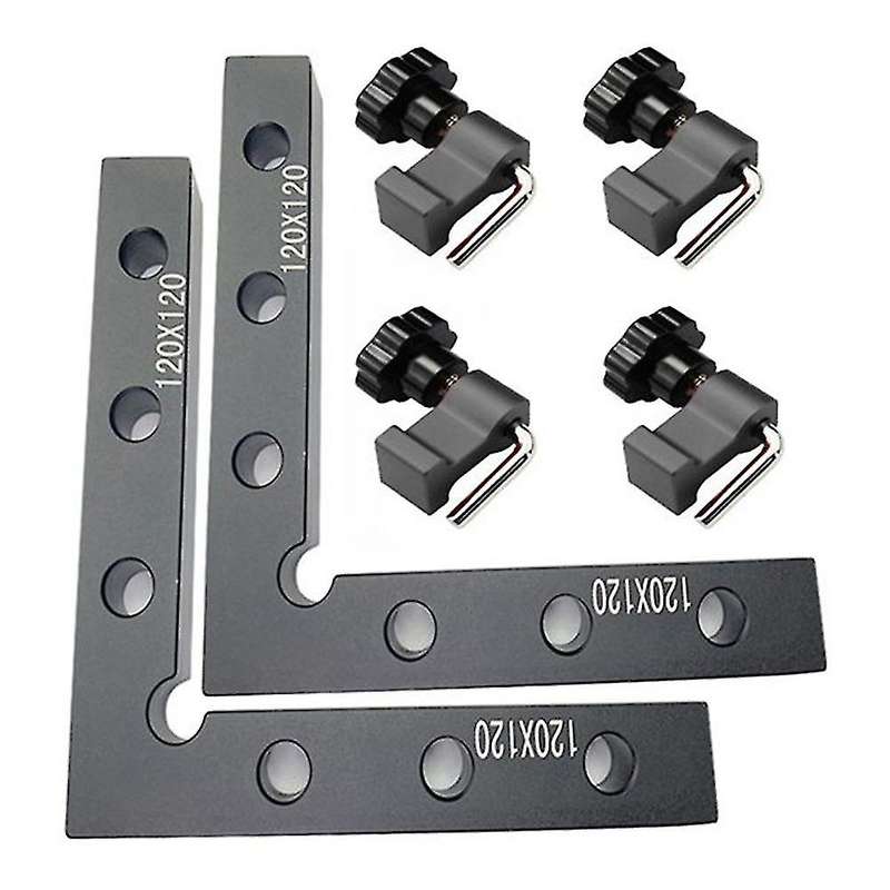 90 Degree Right Angle Fixing Clamp, for Woodworking Tools 120x120mm