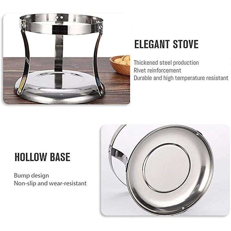 Hot Pot Stainless Steel Burning Late Alcohols Hot Pot Single Mini Pot