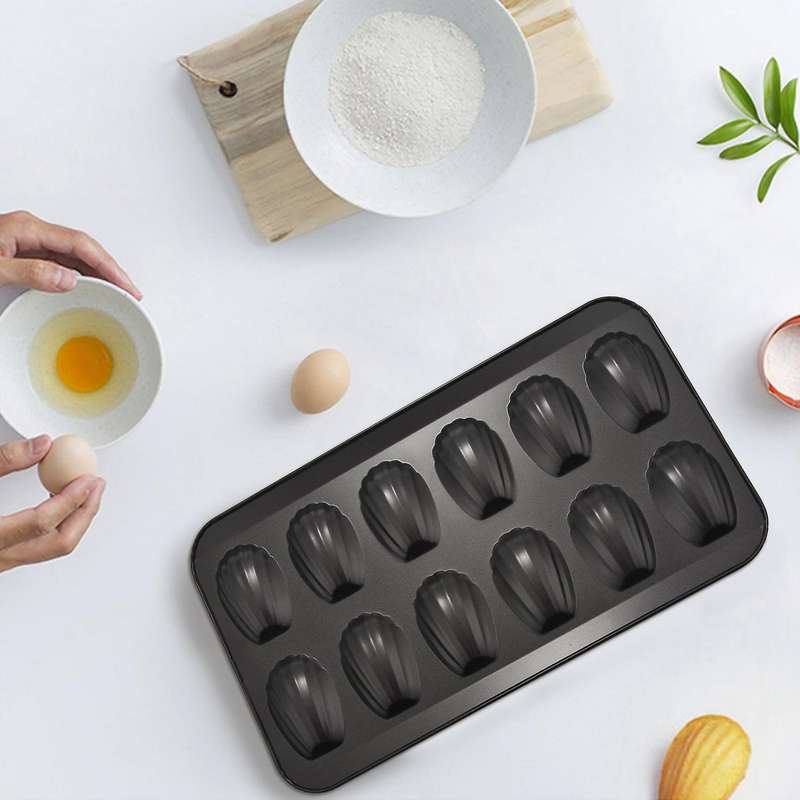 2 Packs Non-stick Madeleine Pot