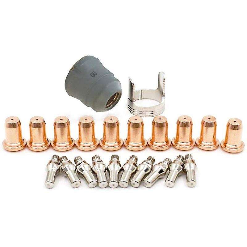 22 Pieces Plasma Cutting Torch Electrode Protective Cover Holder