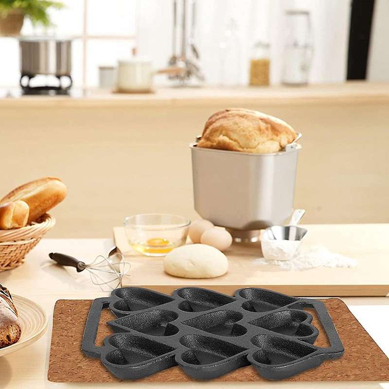 Heart Shaped Cake Pan Mold,for Biscuit Chocolate Egg Stuffed Pancake