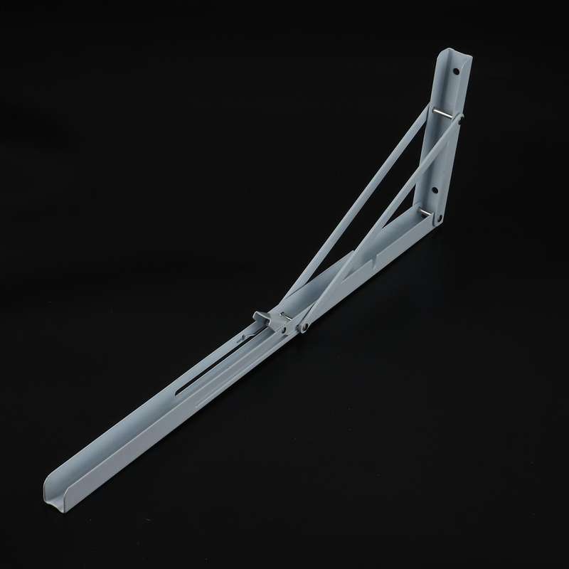 2pcs Folding Angle Bracket 20 Inch Triangle Shelf Heavy Support