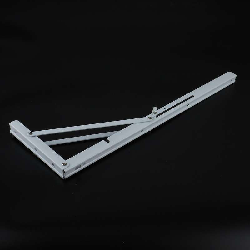 2pcs Folding Angle Bracket 20 Inch Triangle Shelf Heavy Support